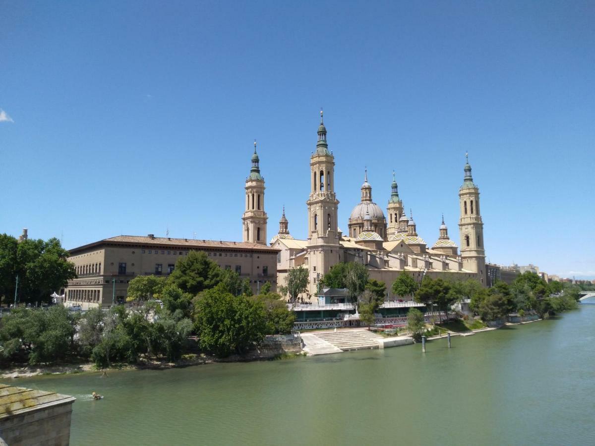 Acojedor Piso A Metros Del Pilar Y Plaza Espana Saragossa Exterior foto
