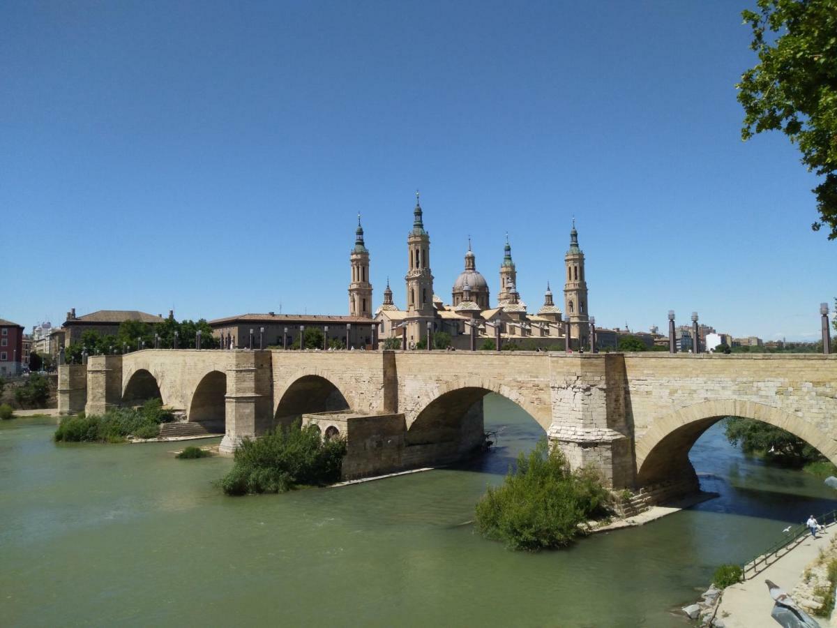 Acojedor Piso A Metros Del Pilar Y Plaza Espana Saragossa Exterior foto
